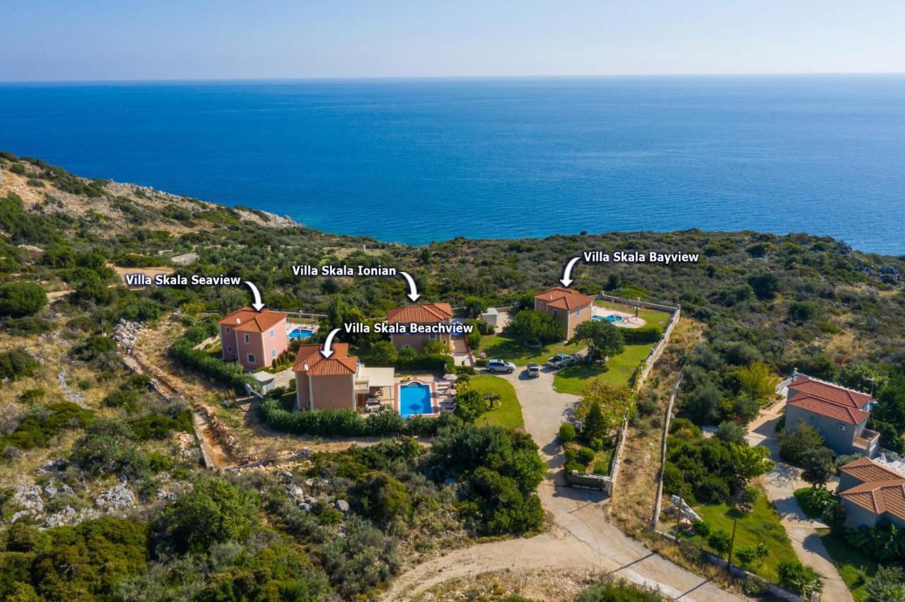 Villa Skala Seaview By Villa Plus Spathíon Exterior foto